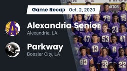 Recap: Alexandria Senior  vs. Parkway  2020