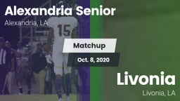 Matchup: Alexandria High vs. Livonia  2020