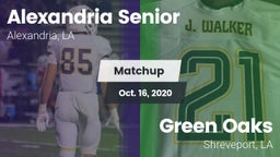 Matchup: Alexandria High vs. Green Oaks  2020