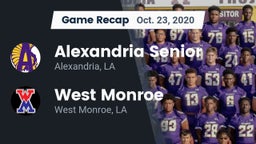 Recap: Alexandria Senior  vs. West Monroe  2020