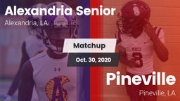 Matchup: Alexandria High vs. Pineville  2020