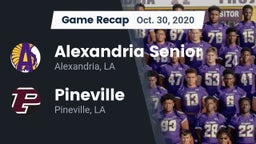 Recap: Alexandria Senior  vs. Pineville  2020