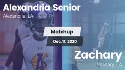 Matchup: Alexandria High vs. Zachary  2020