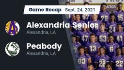 Recap: Alexandria Senior  vs. Peabody  2021