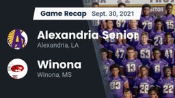 Recap: Alexandria Senior  vs. Winona  2021