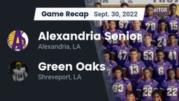 Recap: Alexandria Senior  vs. Green Oaks  2022