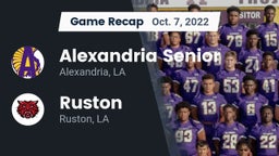 Recap: Alexandria Senior  vs. Ruston  2022