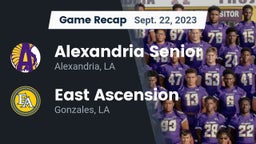 Recap: Alexandria Senior  vs. East Ascension  2023