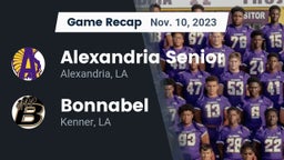 Recap: Alexandria Senior  vs. Bonnabel  2023