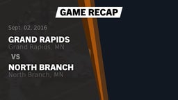 Recap: Grand Rapids  vs. North Branch  2016