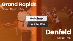 Matchup: Grand Rapids High vs. Denfeld  2016