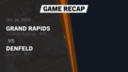 Recap: Grand Rapids  vs. Denfeld  2016