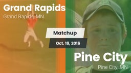 Matchup: Grand Rapids High vs. Pine City  2016