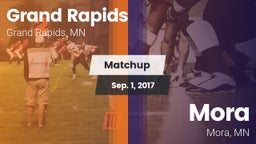 Matchup: Grand Rapids High vs. Mora  2017
