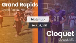 Matchup: Grand Rapids High vs. Cloquet  2017