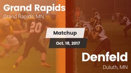 Matchup: Grand Rapids High vs. Denfeld  2017