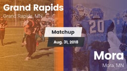 Matchup: Grand Rapids High vs. Mora  2018