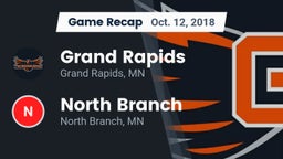 Recap: Grand Rapids  vs. North Branch  2018