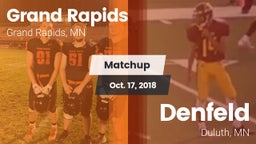 Matchup: Grand Rapids High vs. Denfeld  2018