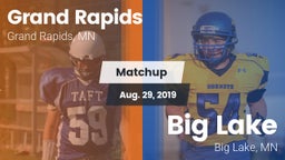 Matchup: Grand Rapids High vs. Big Lake  2019