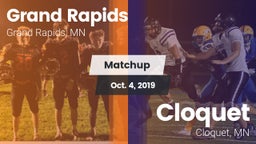 Matchup: Grand Rapids High vs. Cloquet  2019