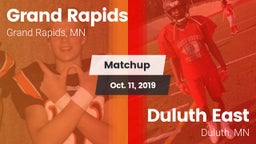 Matchup: Grand Rapids High vs. Duluth East  2019