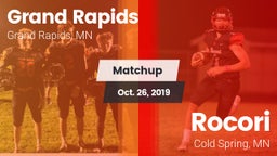 Matchup: Grand Rapids High vs. Rocori  2019