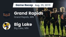 Recap: Grand Rapids  vs. Big Lake  2019