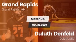 Matchup: Grand Rapids High vs. Duluth Denfeld  2020