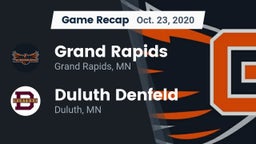 Recap: Grand Rapids  vs. Duluth Denfeld  2020