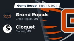 Recap: Grand Rapids  vs. Cloquet  2021