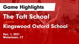 The Taft School vs Kingswood Oxford School Game Highlights - Dec. 1, 2021