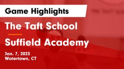 The Taft School vs Suffield Academy Game Highlights - Jan. 7, 2023