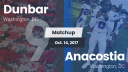 Matchup: Dunbar  vs. Anacostia  2017