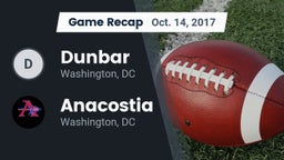 Recap: Dunbar  vs. Anacostia  2017