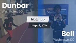 Matchup: Dunbar  vs. Bell  2019