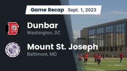 Recap: Dunbar  vs. Mount St. Joseph  2023