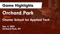 Orchard Park  vs Charter School for Applied Tech  Game Highlights - Jan. 4, 2024