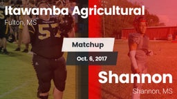 Matchup: Itawamba vs. Shannon  2017