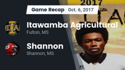 Recap: Itawamba Agricultural  vs. Shannon  2017