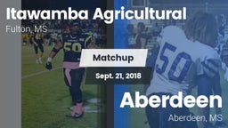 Matchup: Itawamba vs. Aberdeen  2018