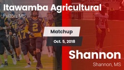Matchup: Itawamba vs. Shannon  2018