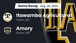 Recap: Itawamba Agricultural  vs. Amory  2022