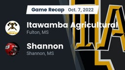 Recap: Itawamba Agricultural  vs. Shannon  2022