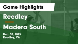 Reedley  vs Madera South  Game Highlights - Dec. 30, 2023