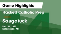 Hackett Catholic Prep vs Saugatuck  Game Highlights - Feb. 24, 2022