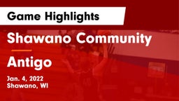 Shawano Community  vs Antigo  Game Highlights - Jan. 4, 2022