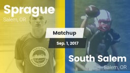 Matchup: Sprague  vs. South Salem  2017