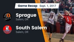 Recap: Sprague  vs. South Salem  2017