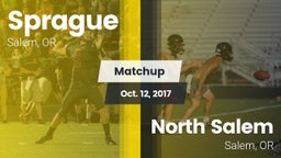 Matchup: Sprague  vs. North Salem  2017